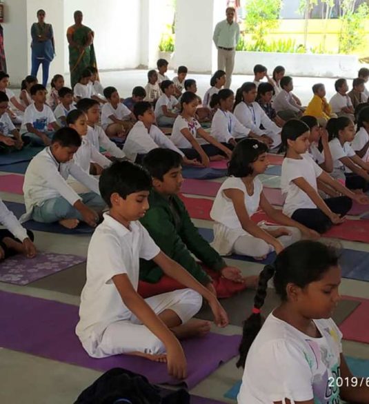 International Yoga Day | The Creek School Kukatpally